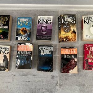 Stephen King / Richard Bachman 10 Paperback Books